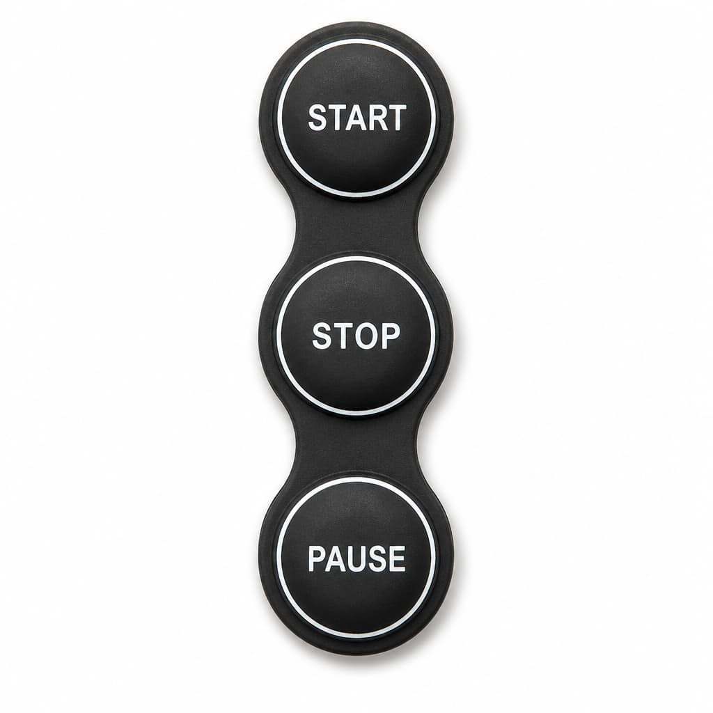 Stair Climber Silicone Keypad Button Layout Considerations for Compact Workout Consoles