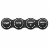 Stair Climber Silicone Keypad Surface Finishes for High-Frequency Button Use
