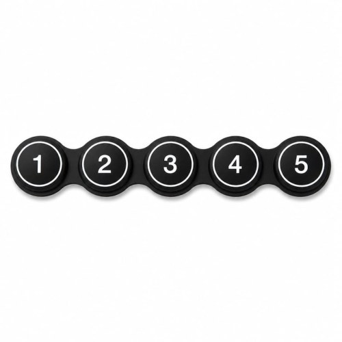 Waterproof & Sweatproof Stair Climber Silicone Keypad – Custom Silicone Rubber Keypad with Silk-Screen Printing