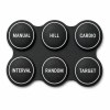 StairClimber Silicone Keypad Pad with Conductive Carbon Pills & Optional Backlight