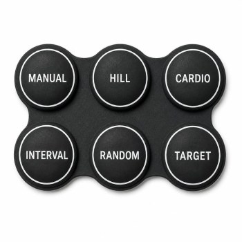StairClimber Silicone Keypad Pad with Conductive Carbon Pills & Optional Backlight