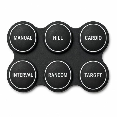 StairClimber Silicone Keypad Pad with Conductive Carbon Pills & Optional Backlight