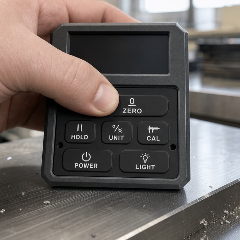 Digital Inclinometer Silicone Keypad Sealing Challenges for Dust and Moisture Protection