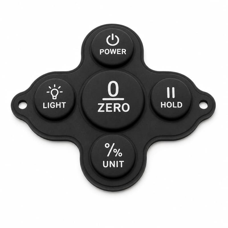 Digital Level Silicone Keypad Contact Misalignment: Why Carbon Pills Fail to Match PCB Pads