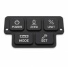 Digital Inclinometer Silicone Keypad Carbon Contact Wear After Repeated Button Pressing