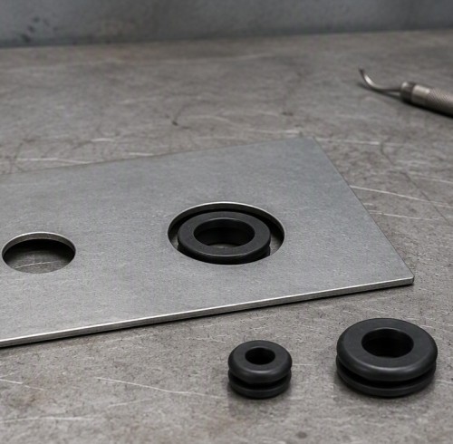 Why Does a Rubber Grommet Keep Popping Out of the Panel?