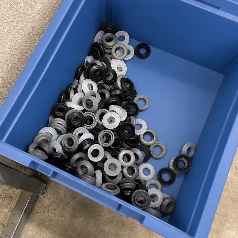 How Does Cable Diameter Affect a Rubber Grommet Inner Hole?