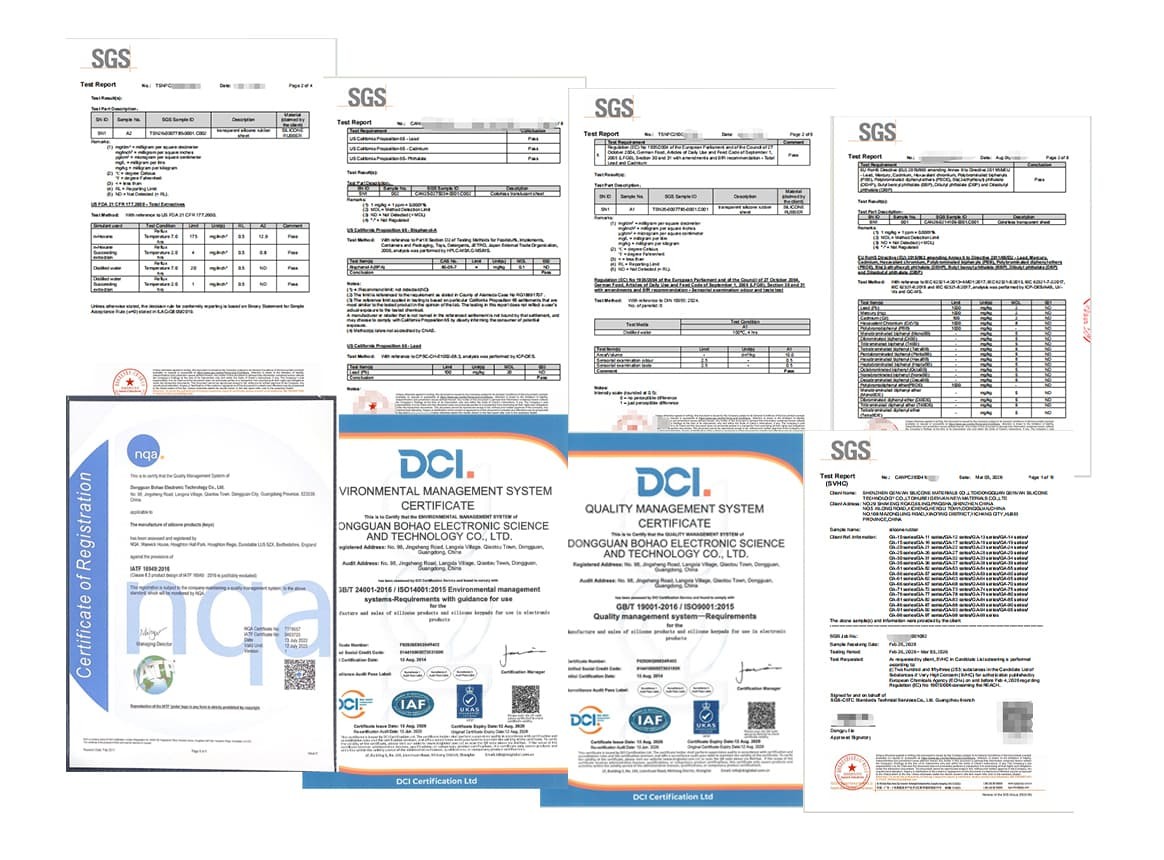 Laboratory technician testing material samples with ultrasonic equipment