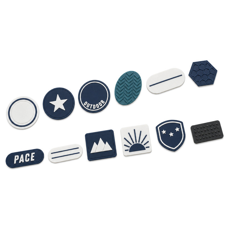 How Thick Should a Silicone Patch Be for Embossed Clothing Logos?