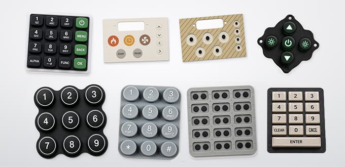 Custom Silicone Keypads
