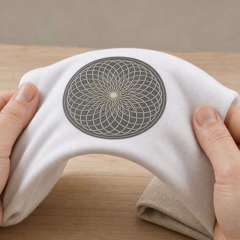Why Does a Silicone Heat Transfer Label Fail on Stretch Fabric?