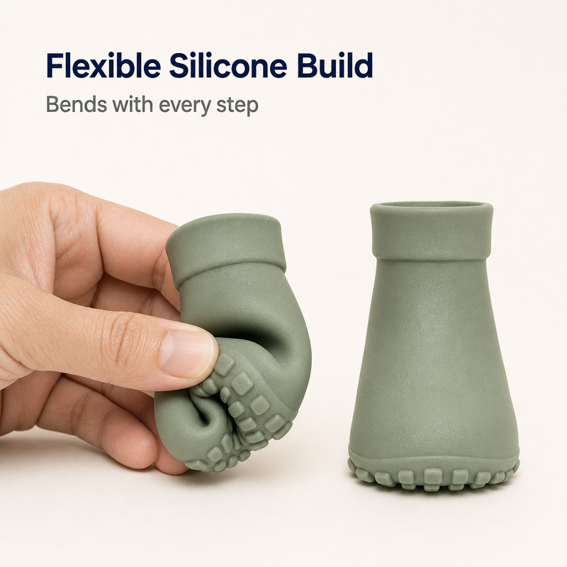 Silicone Pet Boots: How Much Stretch Is Enough for Easy Wearing?