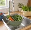 Why Does a Silicone Colander Drain Slowly? How Hole Layout Affects Water Flow