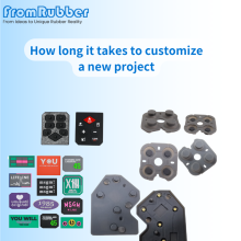 How long does it take to customize silicone rubber parts
