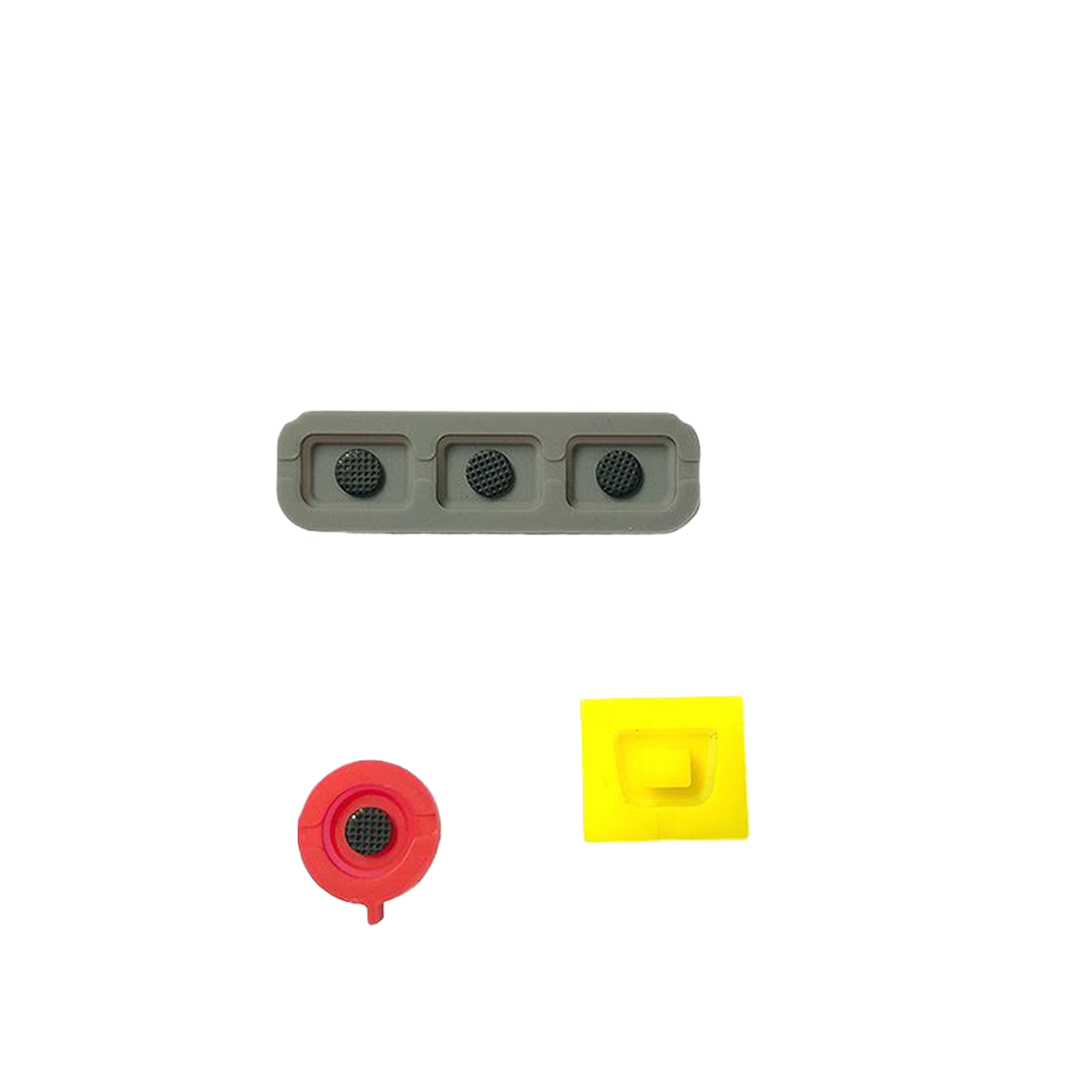 single silicone rubber buttons