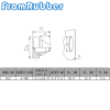 Custom Grey Conical Cable Sealing Case