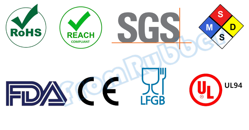 Silicone keypad product certification