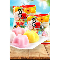 Xizhilang Jelly 360g Full Box 16 Bags of Fruit Juice and Flesh Absorbing Assorted Lactic Acid Pudding Candy for Children's Snacks