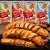 Baked gluten skewers, spicy hand shredded vegetarian meat, hot snacks, hot strips, bean products, leisure food, dried tofu, childhood snacks