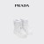 Prada/普拉达女士徽标尼龙华达呢雪地派对靴靴子