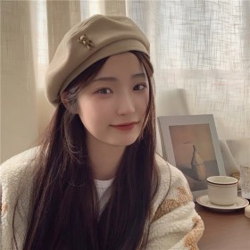 日系百搭贝雷帽