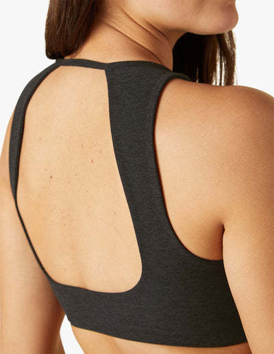 Custom Hollow Back bra: Private Label Sports Bras Sleek Open Back Women's Fitness Tops