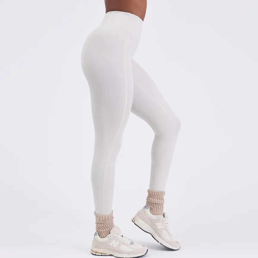 Nylon Yoga Pants Manufacturer Bonded High Rise Compressive Gym Leggings Factory Custom Sports Leggings manufacturer Eation Yoga Clothing Custom Manufacturer