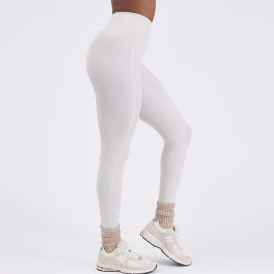 Nylon Yoga Pants Manufacturer | Bonded High Rise Compressive Gym Leggings Factory