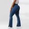 Split Hem Butt Lift Flare Leggings Factory | Plus Size Yoga Pants Supplier