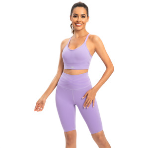 Custom Yoga Apparel Manufacturer | Solid Bonded Yoga Pants Factory | Strappy Yoga Bra Supplier