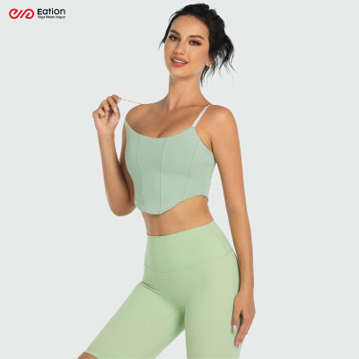 Custom Fitness Apparel Manufacturer | Smooth Yoga Shorts Factory | Thin Strip Workout Running Bra Supplier
