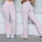 Casual Yoga Pants Factory | V Cut Cross Flared Yoga Pants Manufacturer | Women Butt Lifting Leggings Factory