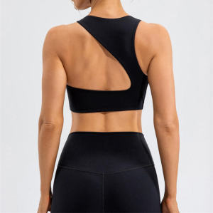 Custom Yoga Wear | Wireless Backless Yoga Bra Moisture-wicking Compression Support Sports Bra Manufacturer