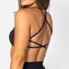 Custom Yoga Bra  | designer Nylon Spandex Fitness Yoga Wear Front Twist Sports Bra for Women Manufacturer