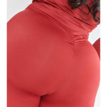 Plus Size Workout Pants Manufacturer | Scrunch Butt Leggings Ruched Bum High Waist Yoga Pants