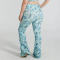 Plus Size Printing Flared Leggings Manufacturer | High Waisted ecyclable Polyester Plus Size Butterfly Yoga Pants factory