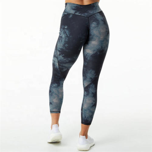 Athletic V waist Gym Workout Leggings Manufacturer | Custom 7/8 Peach Butt Workout Yoga Pants factory