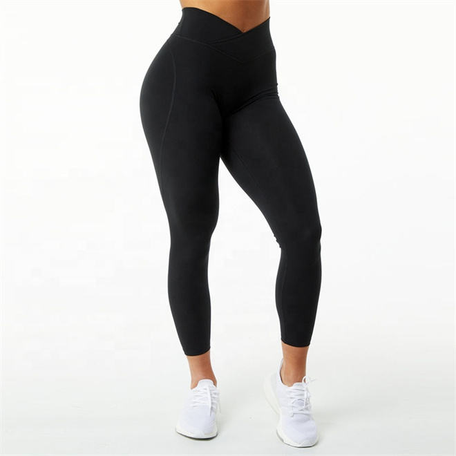 V-Waist 7-8 Peach-Butt Gym Leggings manufacturer