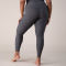 Ribbed High Waisted Plus Size Leggings Manufacturer | Custom  7/8 Length Nylon Workouts Yoga Pants factory