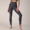 Ribbed High Waisted Plus Size Leggings Manufacturer | Custom  7/8 Length Nylon Workouts Yoga Pants factory