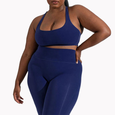 Plus Size Gym Fitness Sets Manufacturer |  Breathable Custom High Quality Women Sport Wear Set Factory