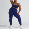 Plus Size Gym Fitness Sets Manufacturer |  Breathable Custom High Quality Women Sport Wear Set Factory