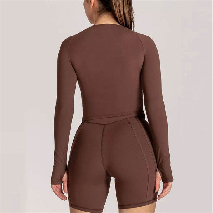 Women's Compression Long Sleeve Gym Tee manufacturer
