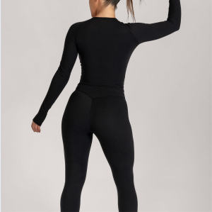 Long Sleeve Yoga Tops Sports Shirts Manufacturer | Breathable Athletic Top Slim Fit Workout Shirts for Women Supplier