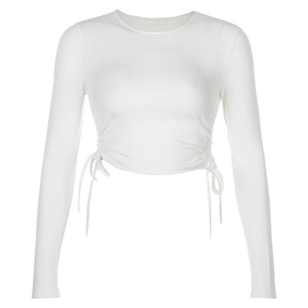 Slim Fit Stretchy Tops Supplier