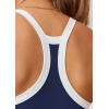 Women's Strappy Racerback Cropped Tank Tops Manufacturer | Crop Rib-Knit Camisole with Built in Bra Tank Tops