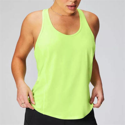 Gym Racerback Workout Tank Tops Manufacturer | Quick Dry Fitness Athletic Tank Top factory