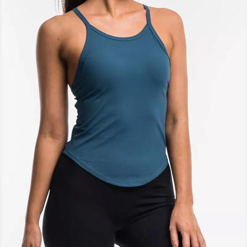 Custom Popular Women Tank Top Manufacturer |  Athletic Wear Quick Dry Unique Style Women Tank Top factory