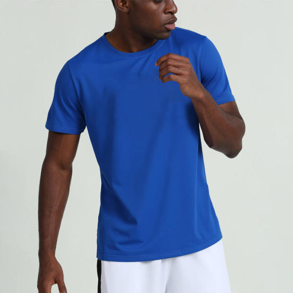 Fabricant de t-shirts de musculation et de fitness pour hommes. Usine de t-shirts d'entraînement à manches courtes pour hommes.