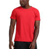Bodybuilding Muscle Fitness men T-Shirt Manufacturers 丨 Men Short Sleeve Basic Solid Gym Training T-Shirt factory